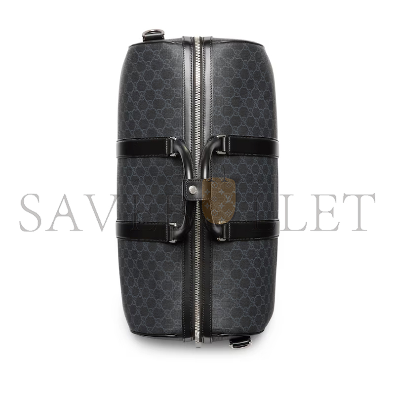 GUCCI GG BLACK MEDIUM DUFFLE BAG 792074 (45*30*24.5cm)